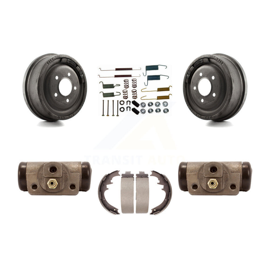 Rear Brake Drum Shoes Spring And Cylinders Kit For Ford Ranger Mazda B3000 B2500 B4000 B2300 With 10" Diameter K8N-100240