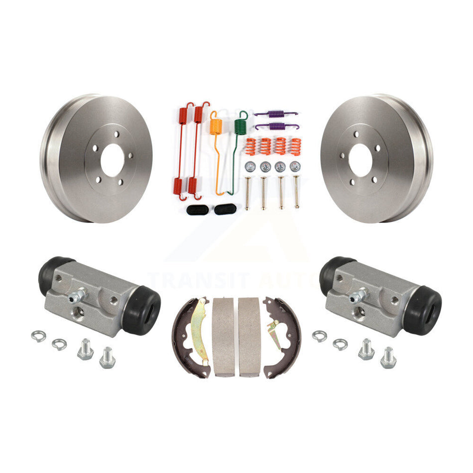 Rear Brake Drum Shoes Spring And Cylinders Kit For Ford Escape Mercury Mariner Mazda Tribute K8N-100264