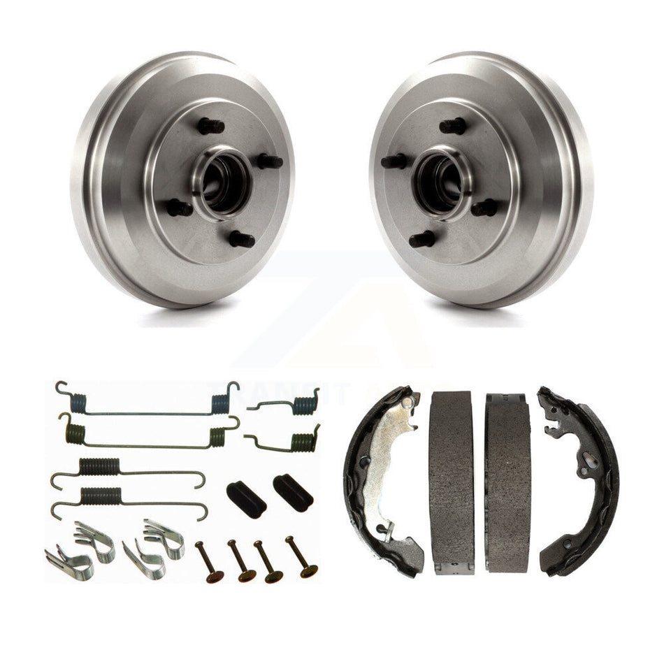 Rear Brake Drum Shoes And Spring Kit For 2009-2011 Ford Focus K8N-100378
