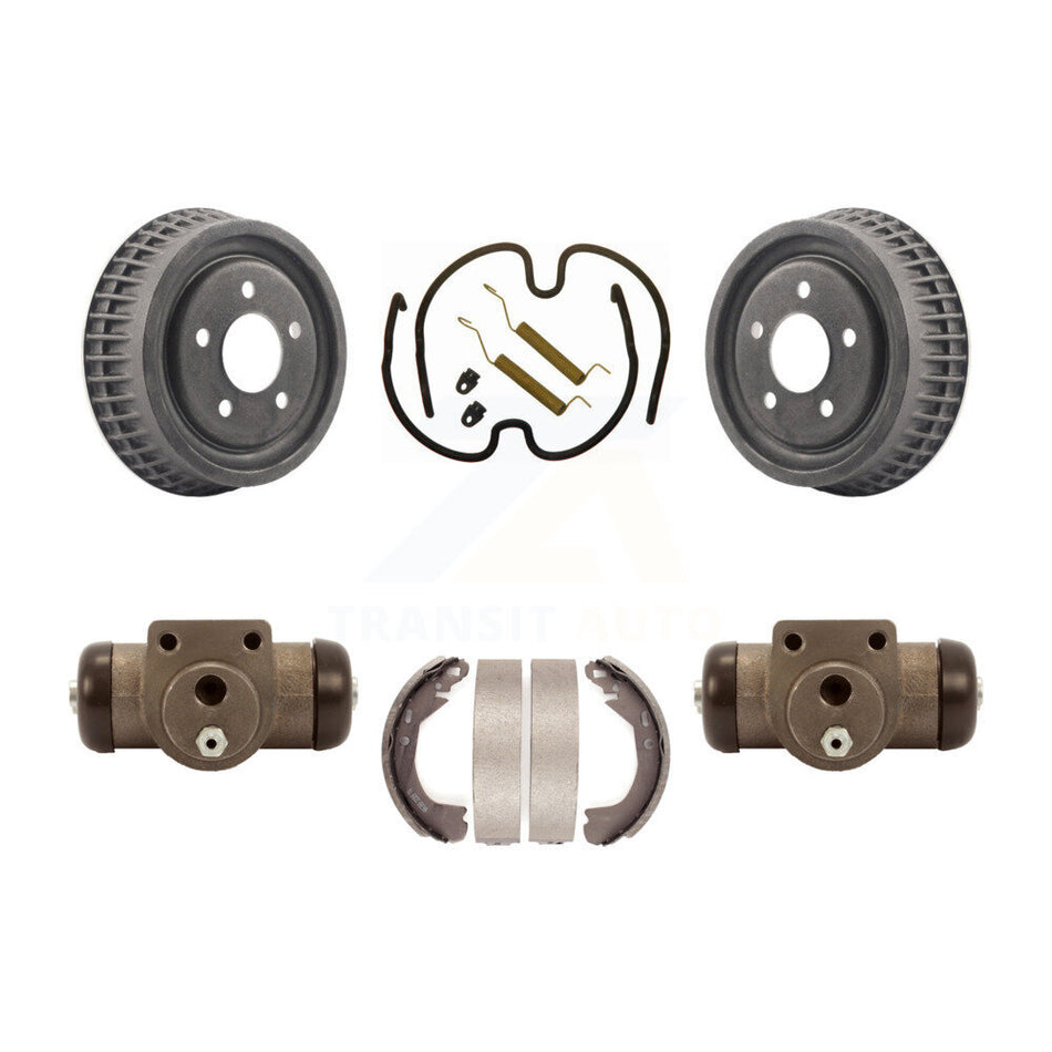Rear Brake Drum Shoe Spring & Cylinder Kit For Chevrolet Venture Pontiac Montana Oldsmobile Buick Silhouette LeSabre Park Avenue Cadillac DeVille 88 Bonneville Trans Sport 98 K8N-100397