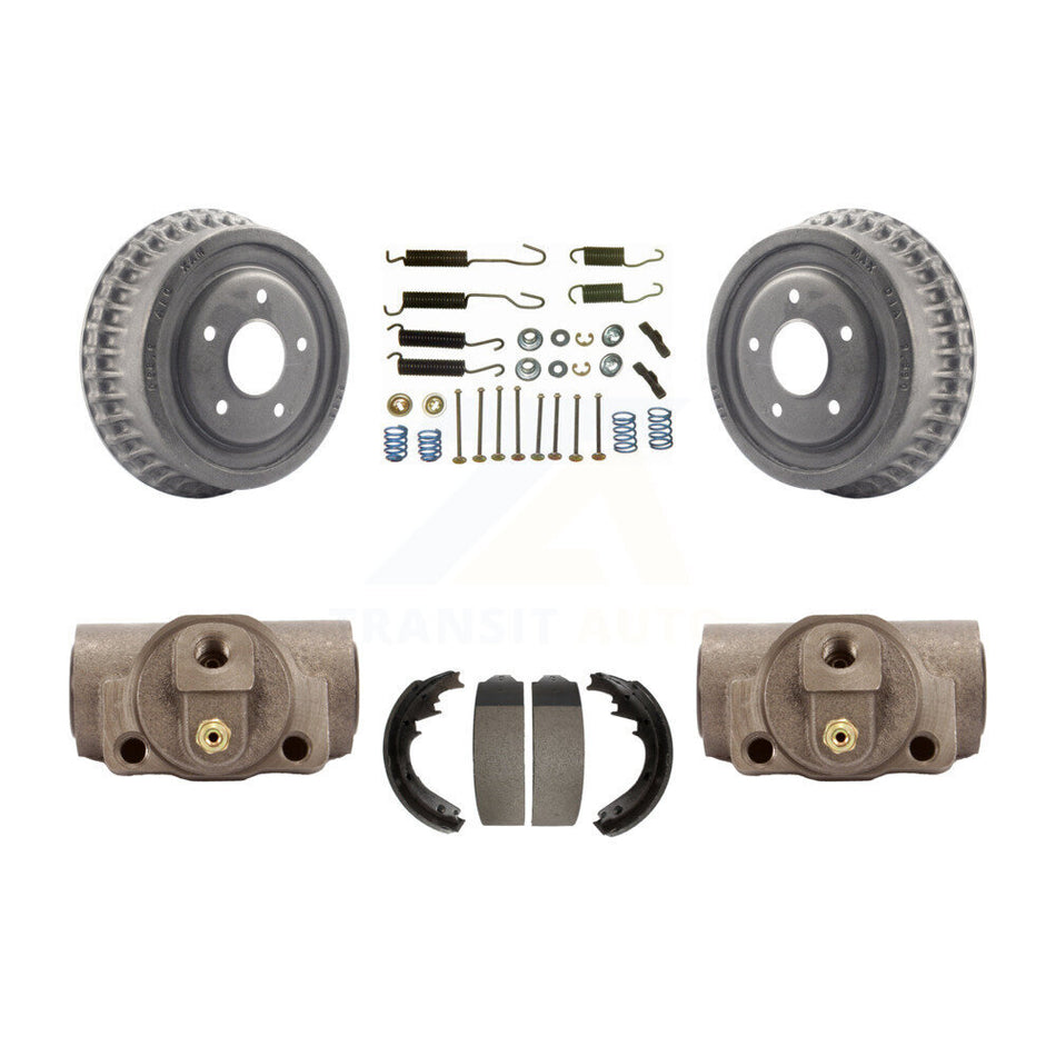 Rear Brake Drum Shoes Spring And Cylinders Kit For 1985-1991 GMC Jimmy K8N-100398