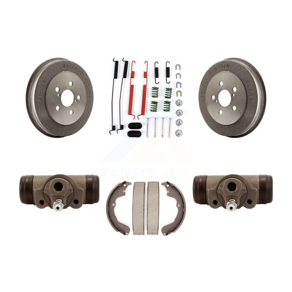 Rear Brake Drum Shoes Spring And Cylinders Kit For Pontiac Vibe Toyota Matrix K8N-100448