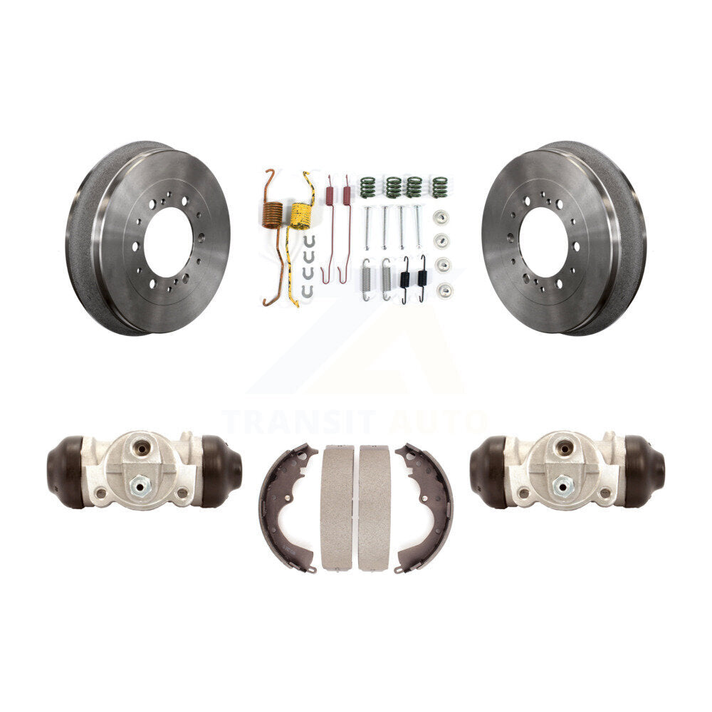 Rear Brake Drum Shoe Spring And Cylinder Kit For 2015 Toyota Tacoma 4WD With 5 Lug Wheels K8N-100464
