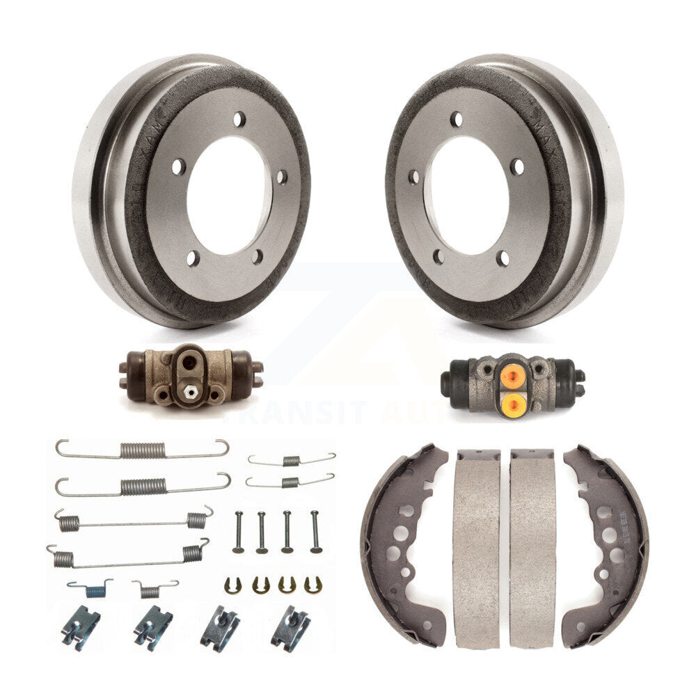 Rear Brake Drum Shoes Spring Cylinder Kit (6Pc) For Suzuki Grand Vitara Chevrolet Tracker K8N-100493