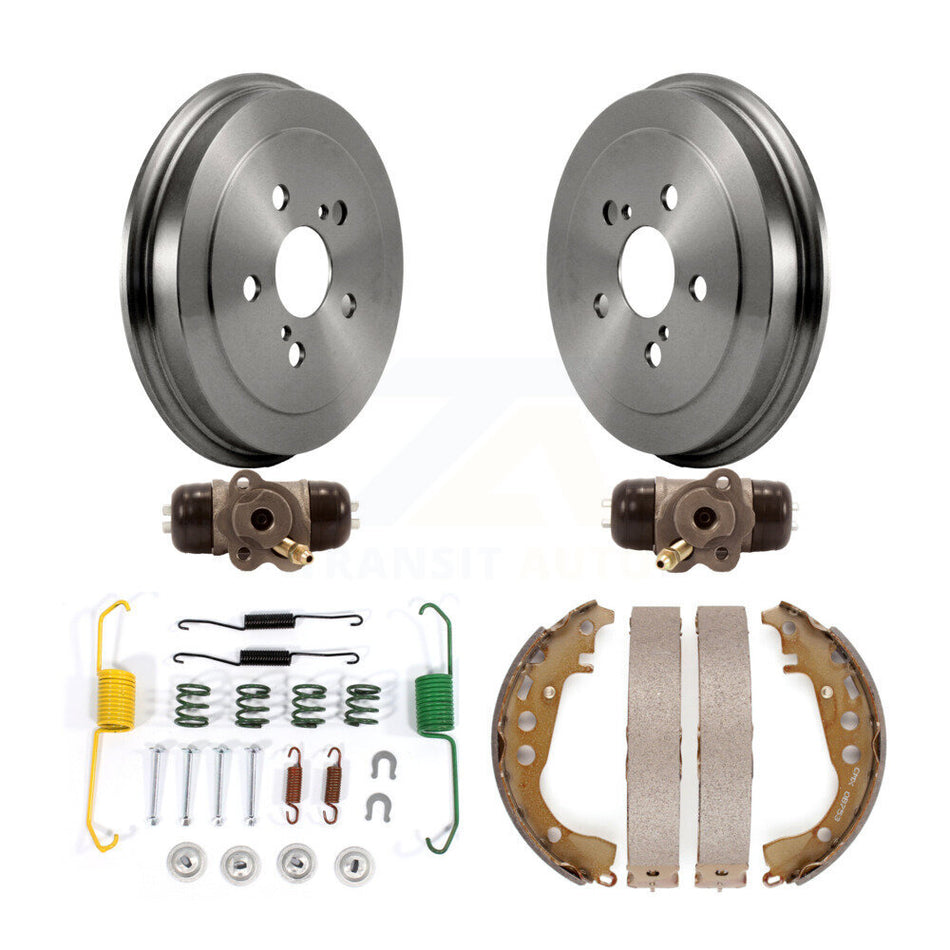 Rear Brake Drum Shoes Spring And Cylinders Kit (6Pc) For 2003-2005 Toyota Celica K8N-100506