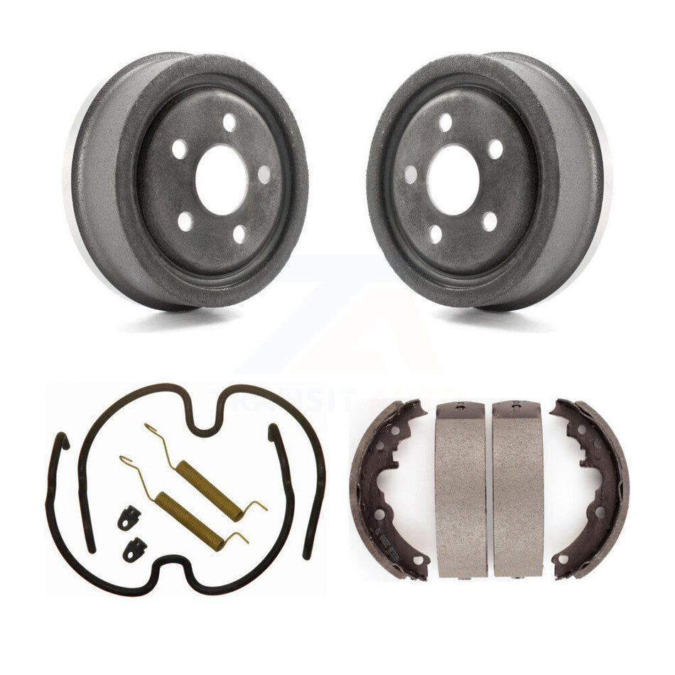 Rear Brake Drum Shoes And Spring Kit For 1996-1998 Pontiac Sunfire Except Vehicles Built USA Market K8N-100518