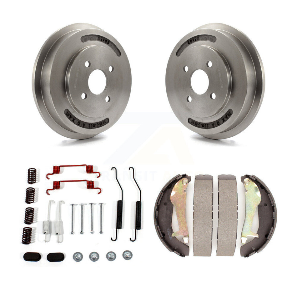 Rear Brake Drum Shoes And Spring Kit For Chevrolet Cobalt Pontiac G5 With 4 Lug Wheels K8N-100559