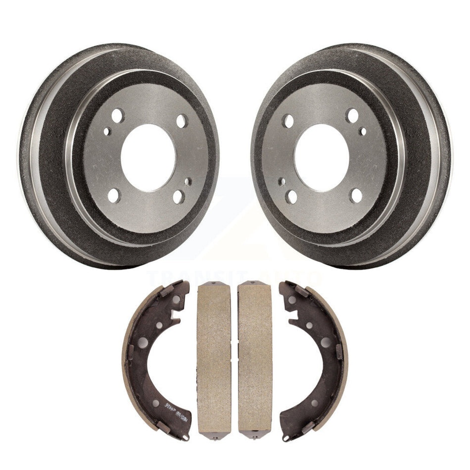 Rear Brake Drum Shoes Kit For 1993-1995 Honda Civic EX DX with Coupe Manual transmission K8N-100568