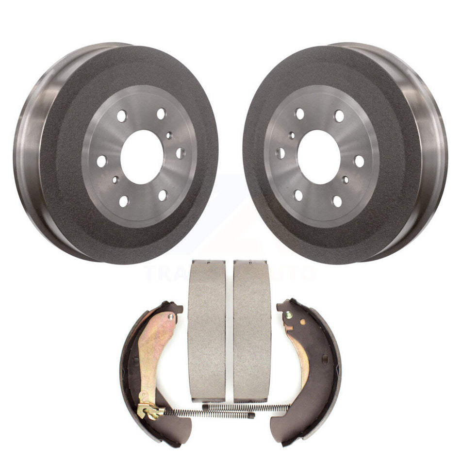 Rear Brake Drum Shoes Kit For 2009-2009 Chevrolet Silverado 1500 GMC Sierra Except Vehicles Using Hold Down Pins K8N-100578