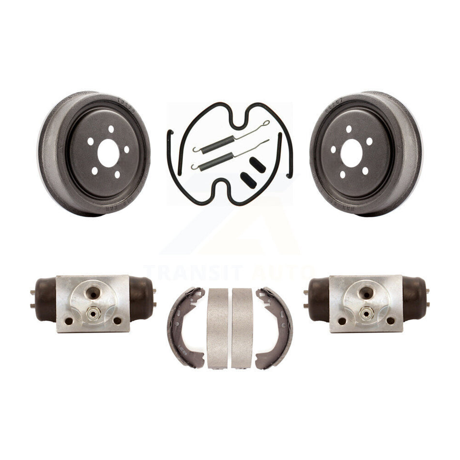 Rear Brake Drum Shoes Spring And Cylinders Kit For 2003 Chevrolet Cavalier With 225mm x 45mm Size K8N-100603