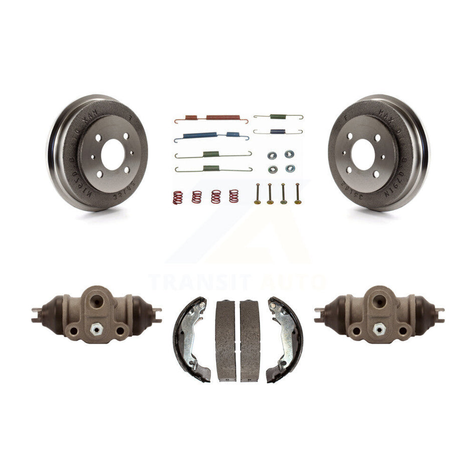 Rear Brake Drum Shoes Spring And Cylinders Kit For 2006 Hyundai Accent To 09 30 05 K8N-100604