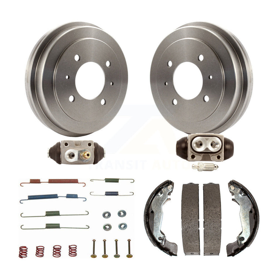 Rear Brake Drum Shoes Spring And Cylinders Kit (6Pc) For 2005 Hyundai Elantra rear brakes From 02 05 K8N-100632