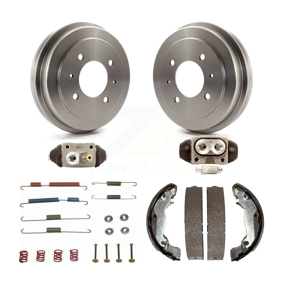 Rear Brake Drum Shoes Spring And Cylinders Kit (6Pc) For 2005 Hyundai Elantra rear brakes From 02 05 K8N-100632