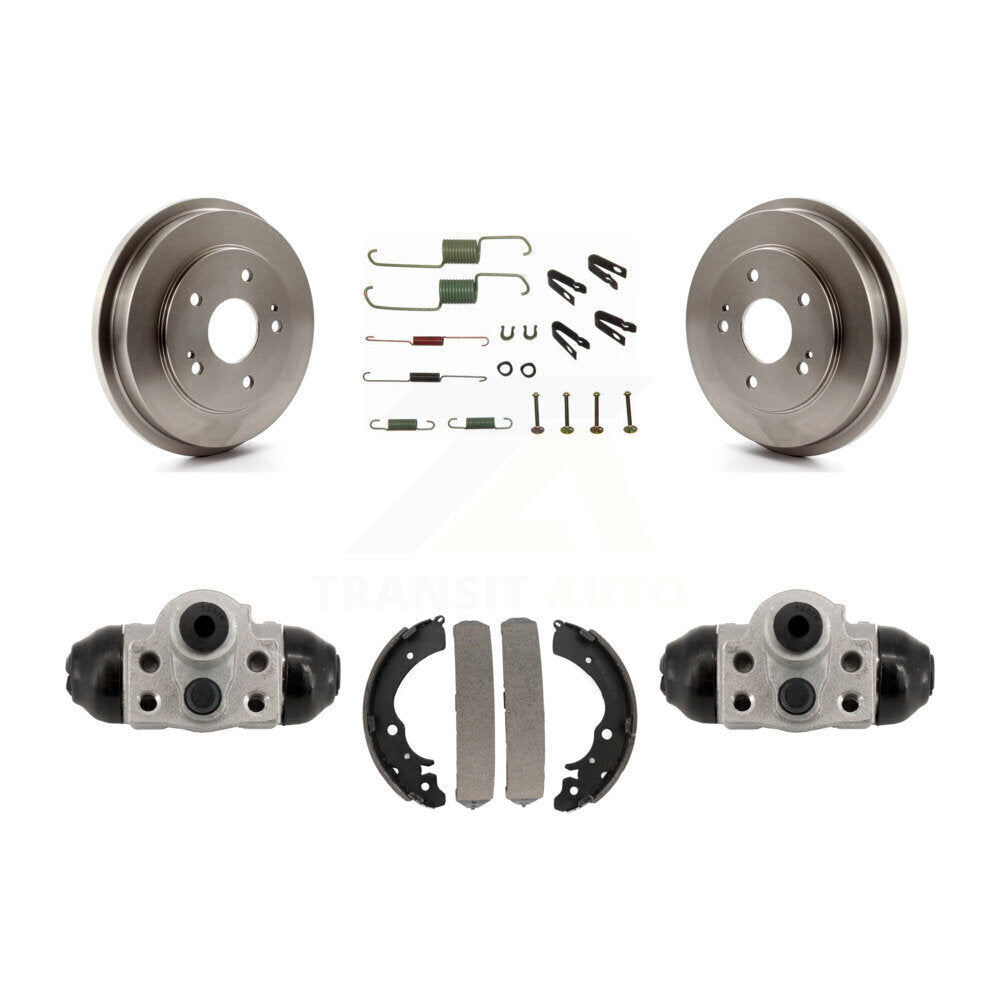 Rear Brake Drum Shoe Spring Cylinder Kit For Honda Fit EV with BATTERY (EV BEV) engine K8N-100689