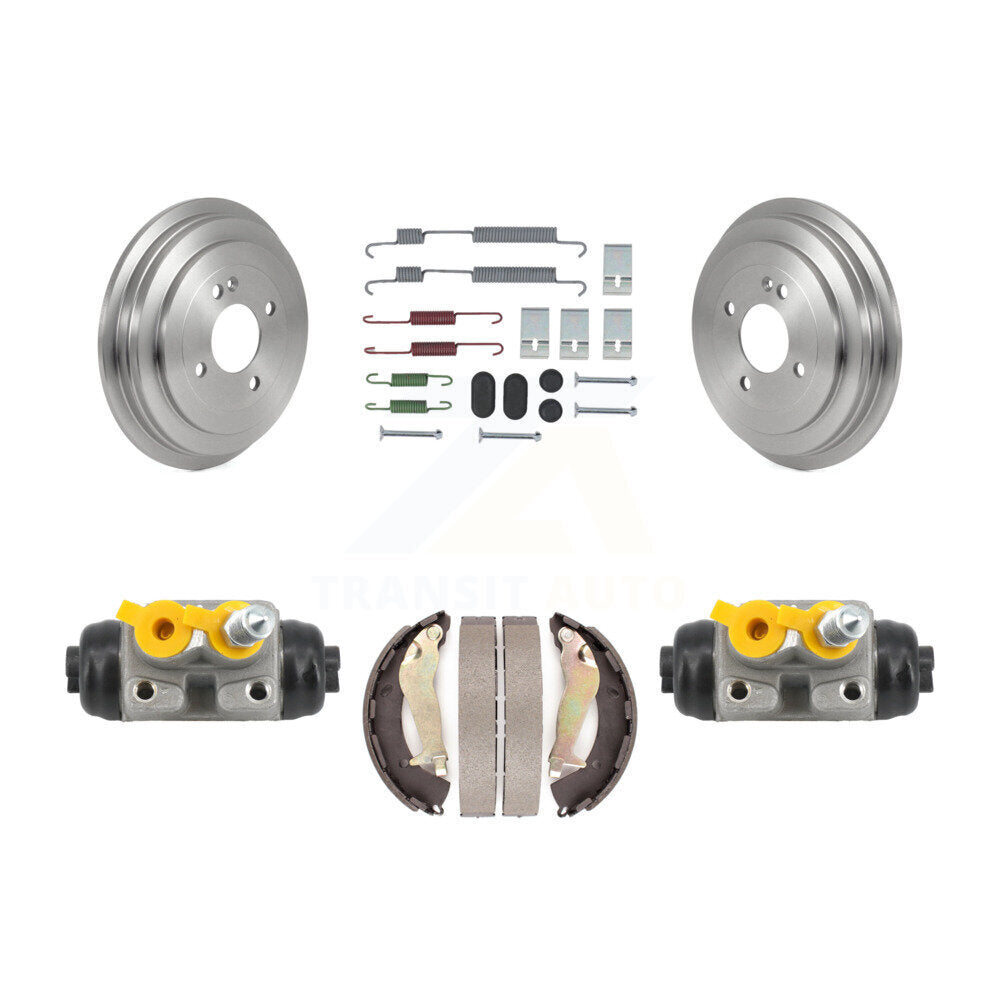 Rear Brake Drum Shoes Spring And Cylinders Kit For 2012-2017 Hyundai Accent K8N-100697