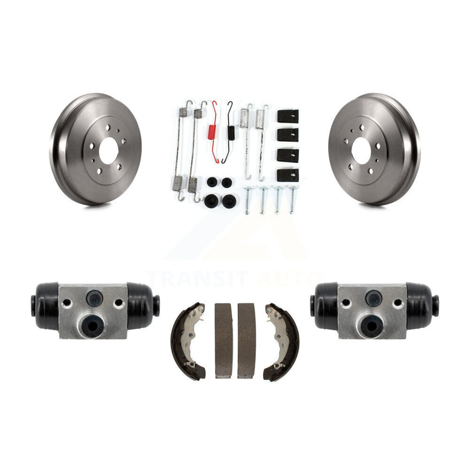 Rear Brake Drum Shoes Spring And Cylinders Kit For 2012-2016 Ford Focus FMSI=1004 K8N-100698