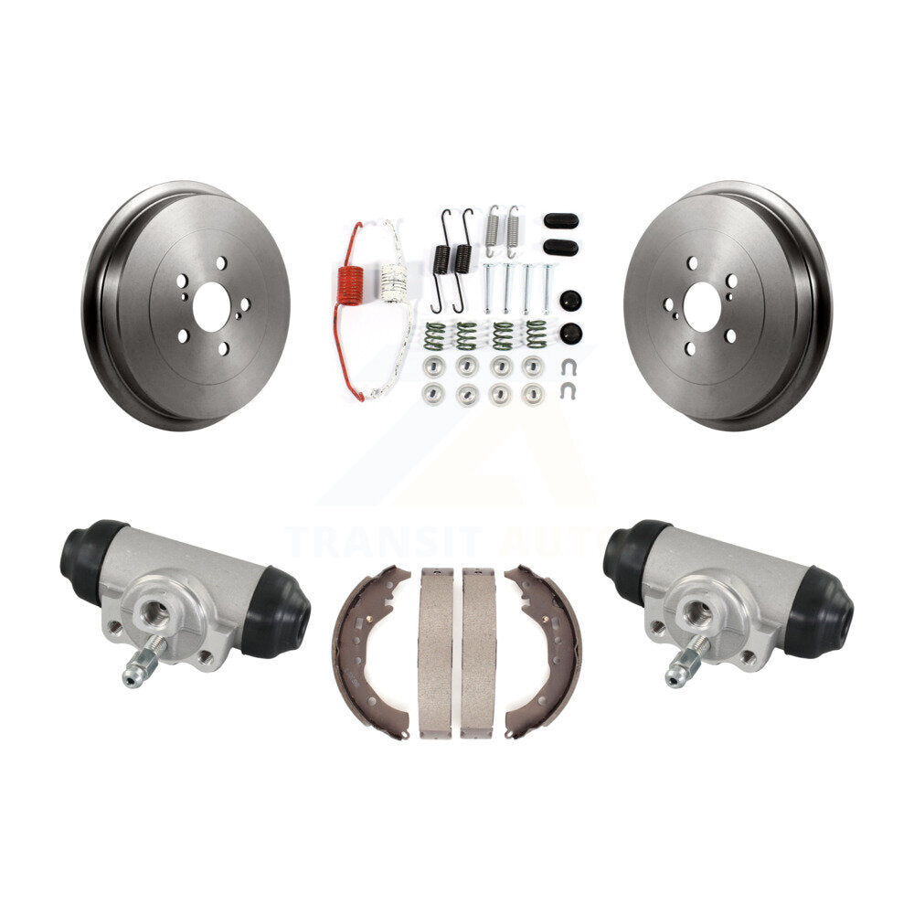 Rear Brake Drum Shoes Spring And Cylinders Kit For 2014-2019 Toyota Corolla K8N-100700