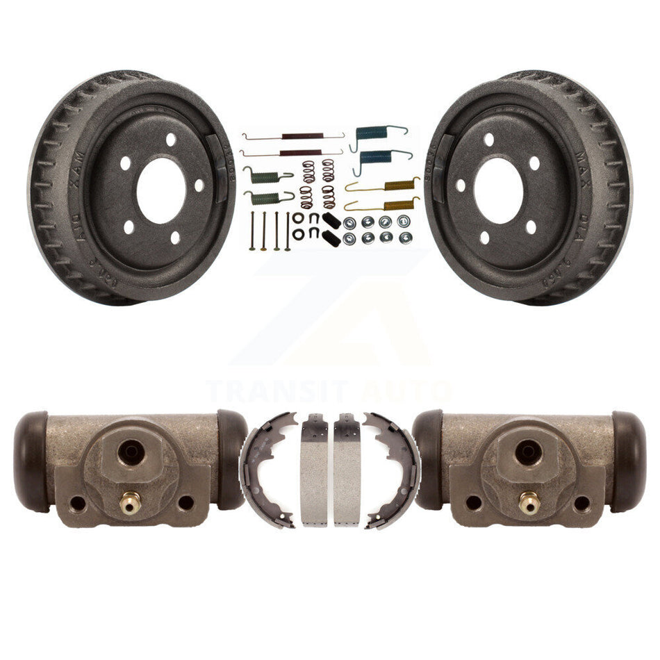 Rear Brake Drum Shoes Spring And Cylinders Kit For 2010 Mazda B4000 With 9\\" Diameter K8N-100722