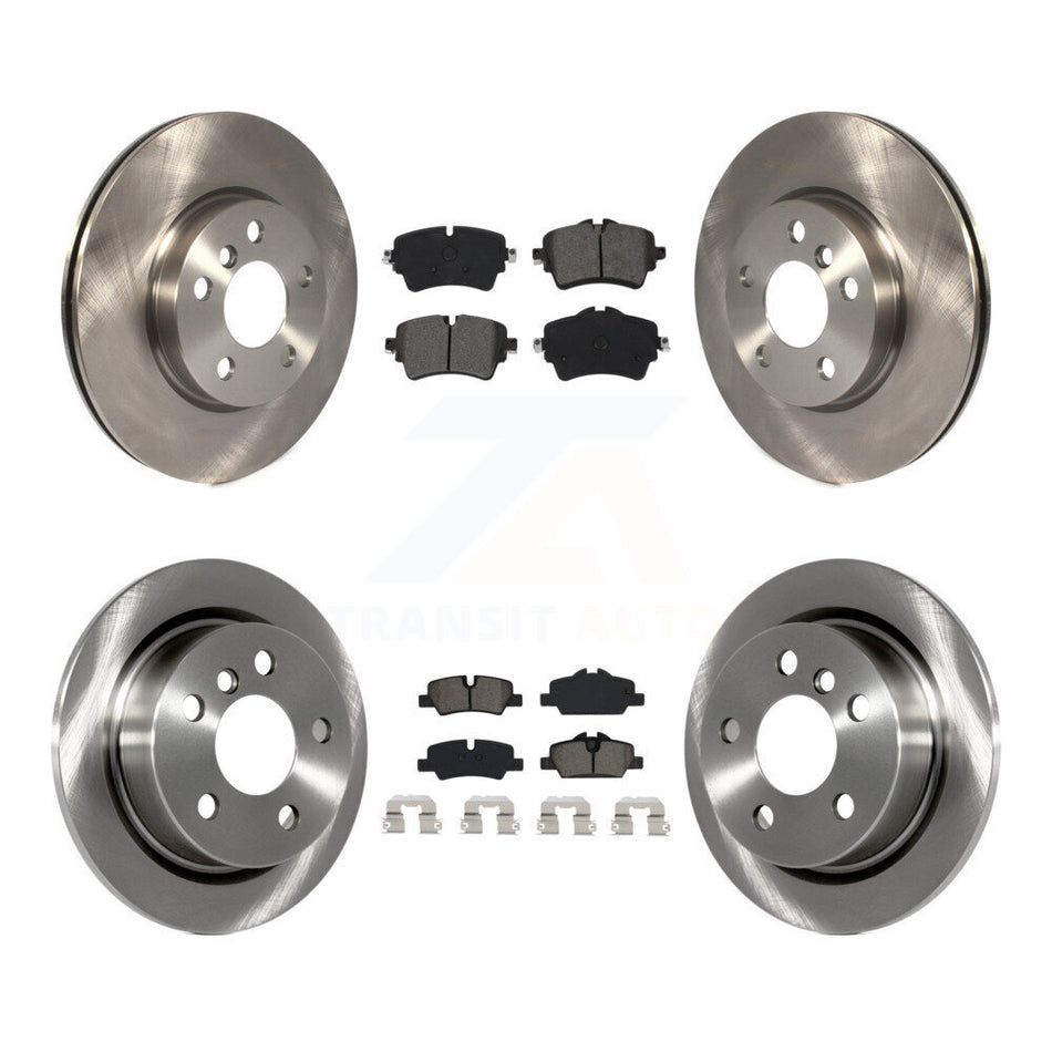 Front Rear Disc Brake Rotors And Semi-Metallic Pads Kit For Mini Cooper K8S-102941