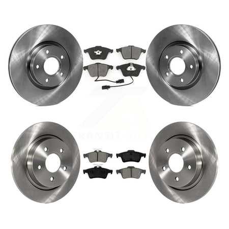 Front Rear Disc Brake Rotors And Semi-Metallic Pads Kit For Volvo S40 K8S-103718