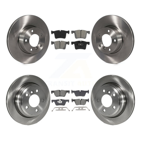 Front Rear Disc Brake Rotors And Semi-Metallic Pads Kit For BMW 320i xDrive 328d K8S-103852