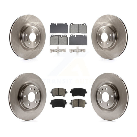 Front Rear Disc Brake Rotors And Semi-Metallic Pads Kit For Audi Q5 K8S-103907
