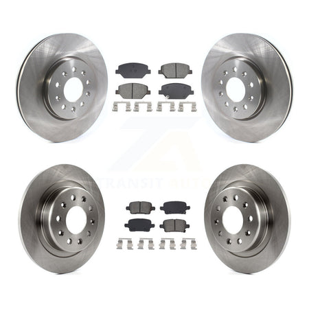 Front Rear Disc Brake Rotor Semi-Metallic Pad Kit For Chevrolet Equinox GMC Terrain Buick K8S-103912