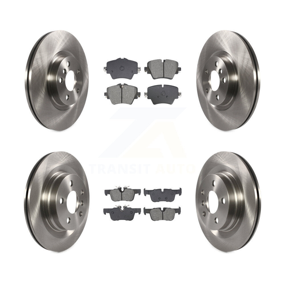 Front Rear Brake Rotors & Semi-Metallic Pad Kit For BMW X1 X2 Mini Cooper Countryman 228i K8S-103918