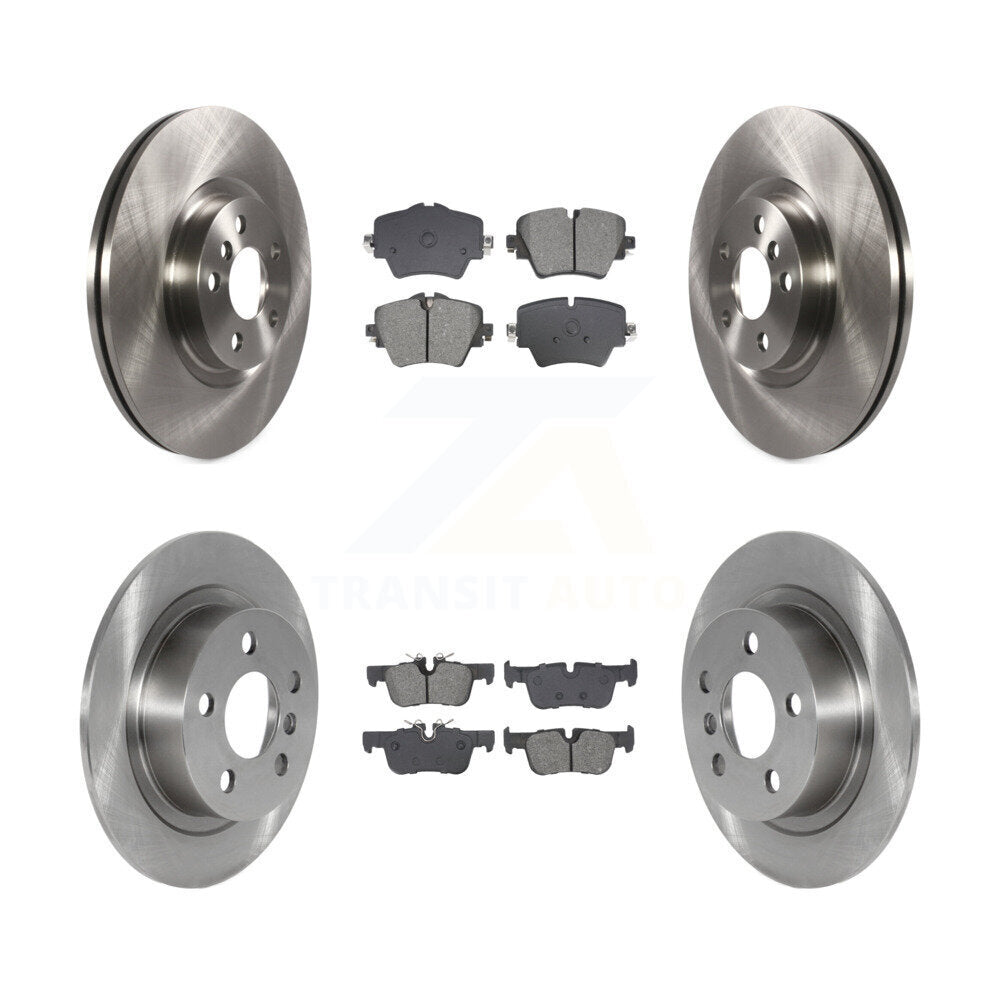 Front Rear Disc Brake Rotor And Semi-Metallic Pad Kit For Mini Cooper Countryman S ALL4 K8S-103919