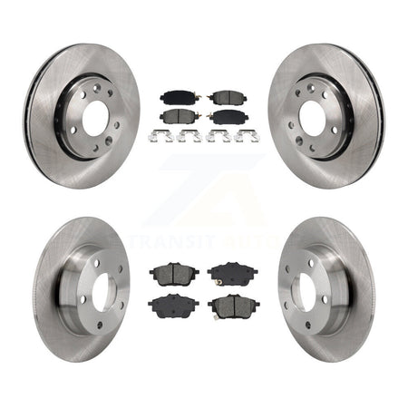 Front Rear Brake Rotor Semi-Metallic Pad Kit For 2020-2023 Nissan Sentra Disc rear brakes K8S-103925