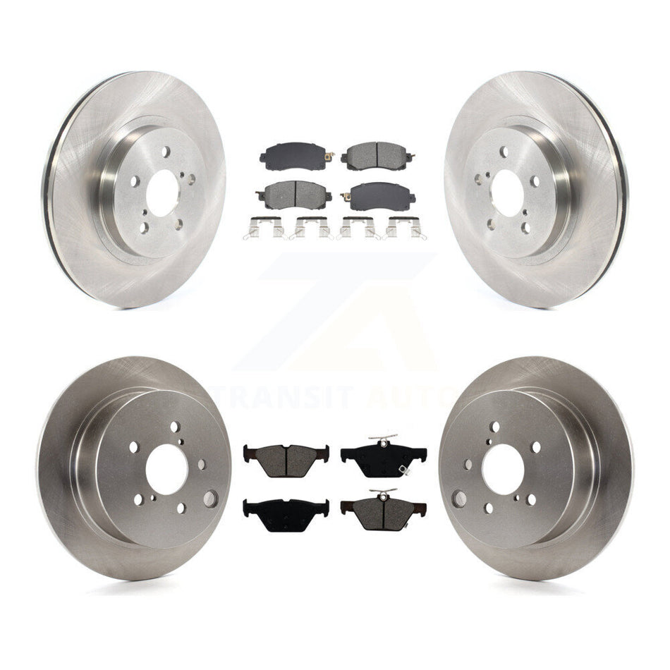 Front Rear Disc Brake Rotors And Semi-Metallic Pads Kit For Subaru Crosstrek K8S-103937