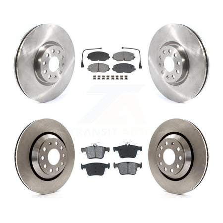 Front Rear Disc Brake Rotors And Semi-Metallic Pads Kit For Volkswagen Atlas Cross Sport K8S-103940