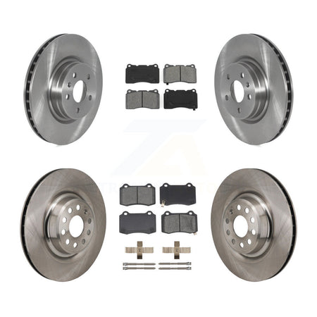 Front Rear Disc Brake Rotors And Semi-Metallic Pads Kit For Tesla S K8S-104133