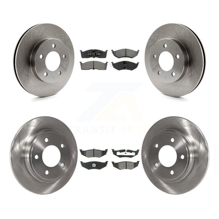 Front Rear Brake Rotor Semi-Metallic Pad Kit For Intrepid Dodge Chrysler Concorde LHS New K8S-105028