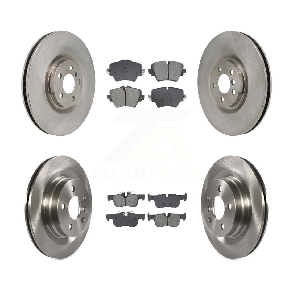 Front Rear Disc Brake Rotors And Semi-Metallic Pads Kit (6Pc) For BMW 228i Gran Coupe K8S-105041