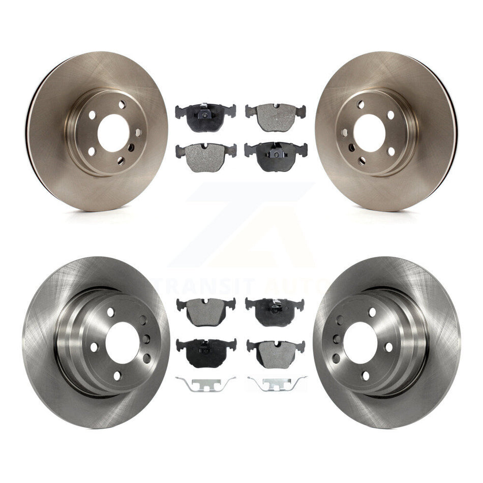 Front Rear Disc Brake Rotors And Ceramic Pads Kit For BMW X5 K8T-101192
