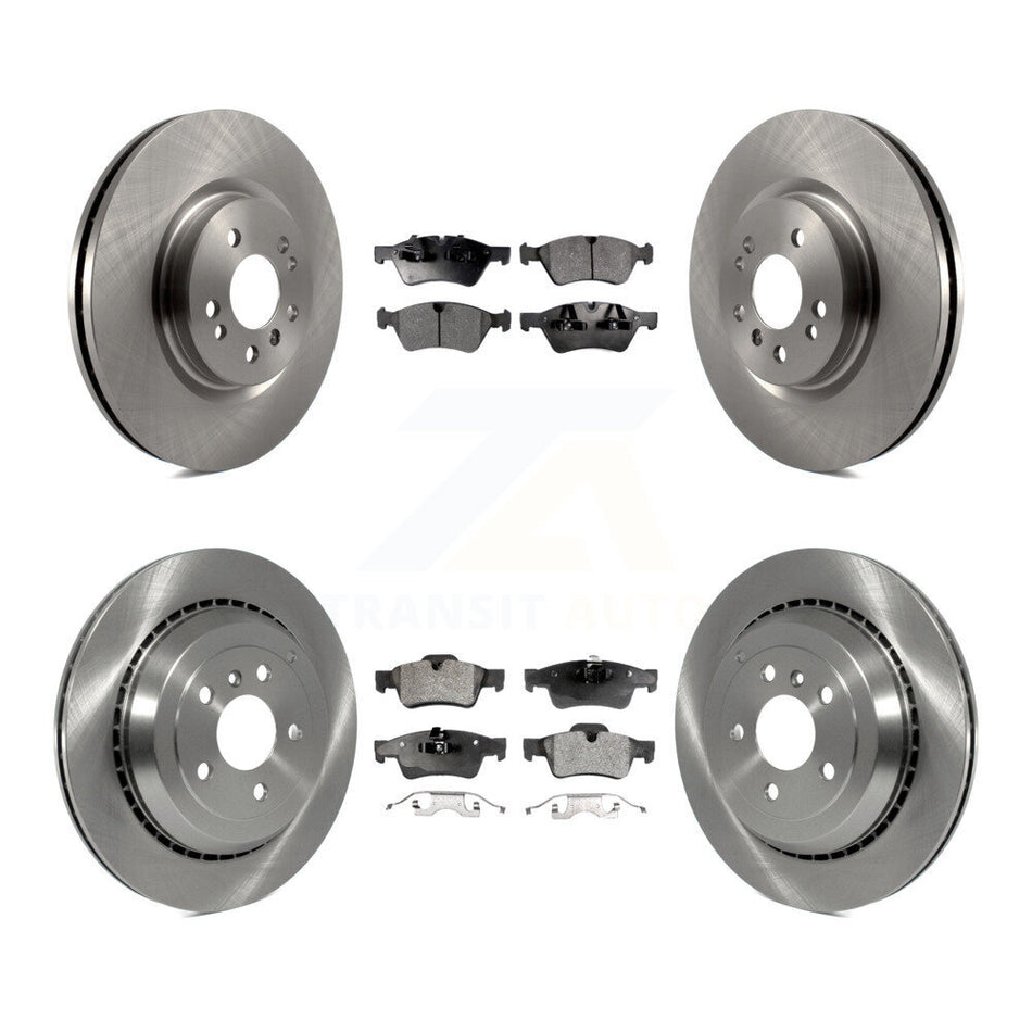 Front Rear Disc Brake Rotors And Ceramic Pads Kit For Mercedes-Benz R350 ML500 R500 R320 With Vented Rotor K8T-101336
