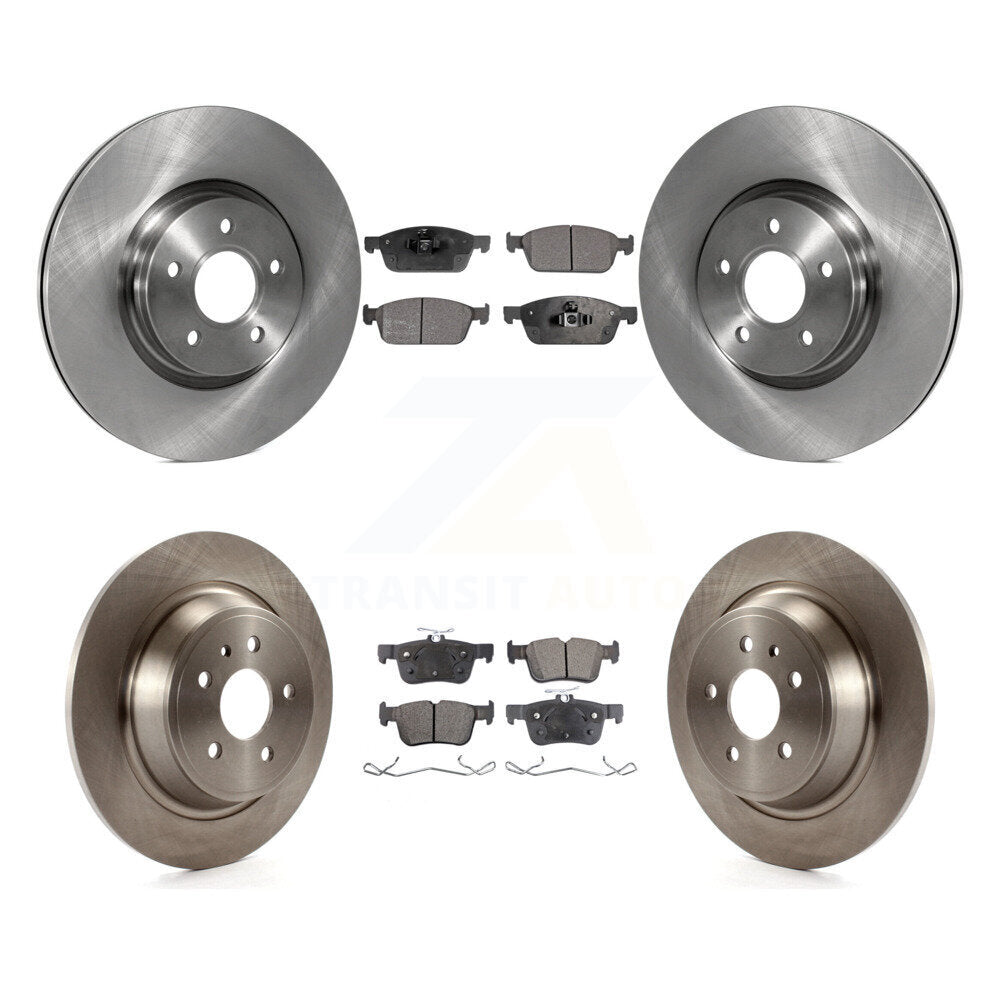 Front Rear Disc Brake Rotors And Ceramic Pads Kit For Ford Escape Lincoln MKC K8T-101413