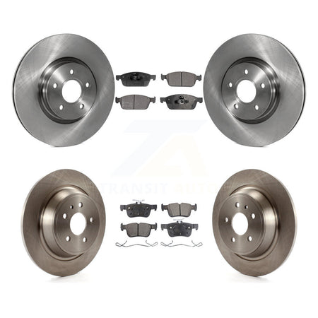 Front Rear Disc Brake Rotors And Ceramic Pads Kit For Ford Escape Lincoln MKC K8T-101413