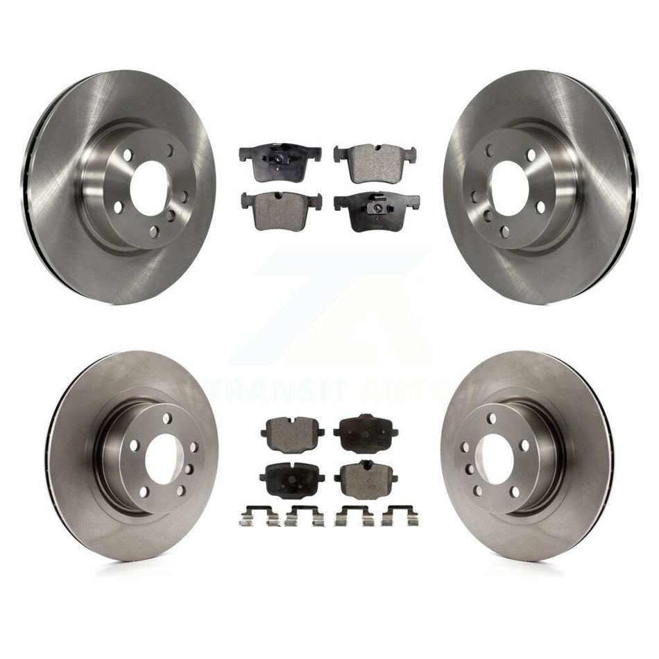 Front Rear Disc Brake Rotors And Ceramic Pads Kit For 2012 BMW X3 From 10 11 K8T-101542