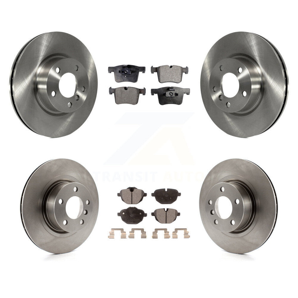 Front Rear Disc Brake Rotors And Ceramic Pads Kit For BMW X3 X4 K8T-101543