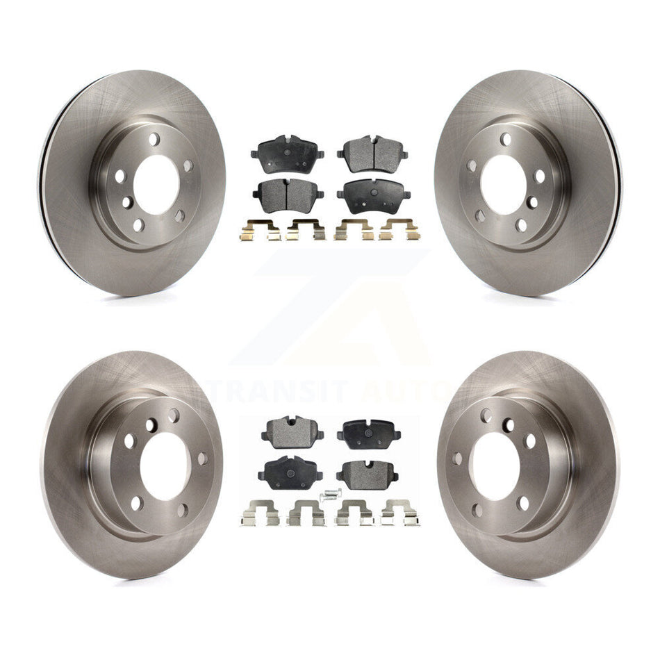 Front Rear Disc Brake Rotors And Ceramic Pads Kit For Mini Cooper Countryman Paceman K8T-101555