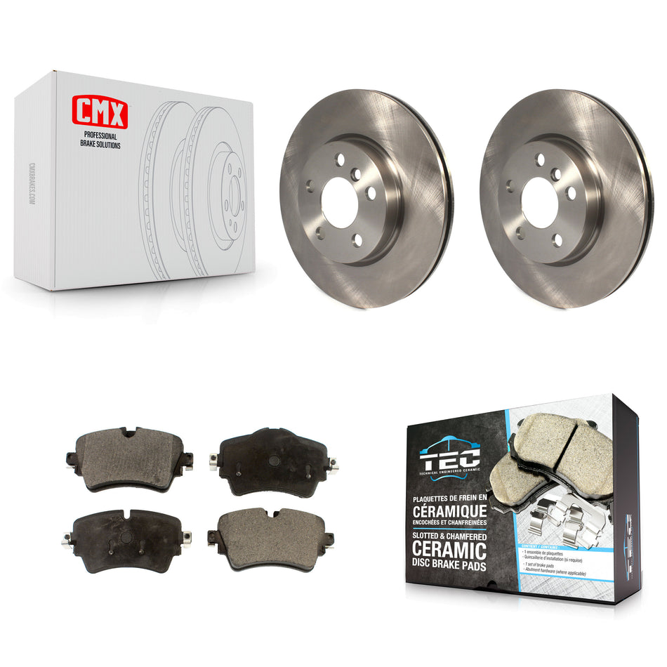 Front Disc Brake Rotors And Ceramic Pads Kit For Mini Cooper Clubman K8T-102521