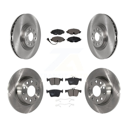 Front Rear Brake Rotor & Ceramic Pad Kit For 2019 Audi A3 With 340mm Diameter K8T-103127
