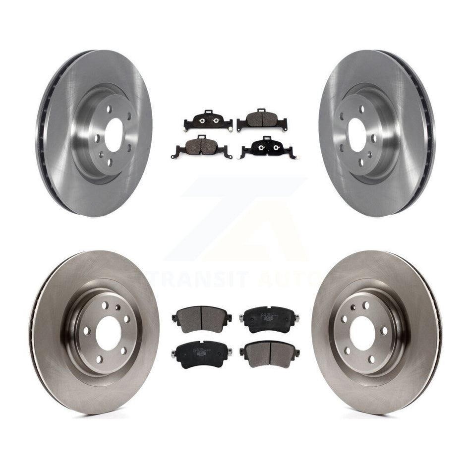 Front Rear Disc Brake Rotors And Ceramic Pads Kit For Audi Q5 A5 Quattro A4 A6 Sportback allroad K8T-103140