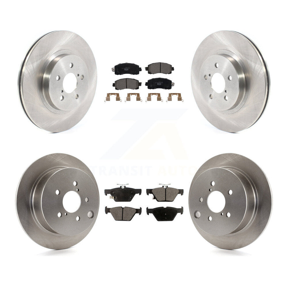 Front Rear Disc Brake Rotors And Ceramic Pads Kit For Subaru Crosstrek K8T-103145