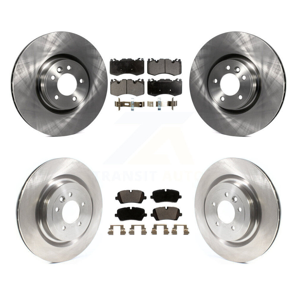 Front Rear Disc Brake Rotors And Ceramic Pads Kit For Land Rover Range Sport K8T-103192