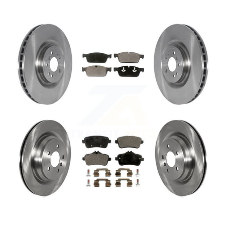 Front Rear Disc Brake Rotors And Ceramic Pads Kit For Mercedes-Benz ML550 GLE550e K8T-103967