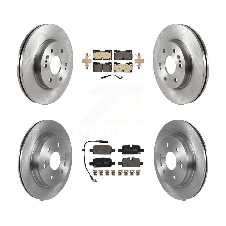 Front Rear Brake Rotor & Ceramic Pad Kit For GMC Chevrolet Silverado 1500 Sierra Yukon XL K8T-103987