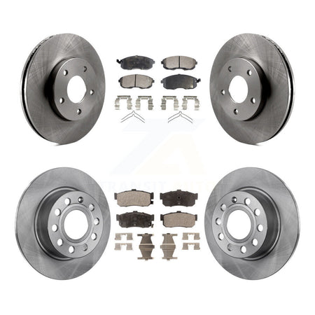 Front Rear Disc Brake Rotors And Ceramic Pads Kit For 1999 Nissan Maxima From 04 K8T-104168